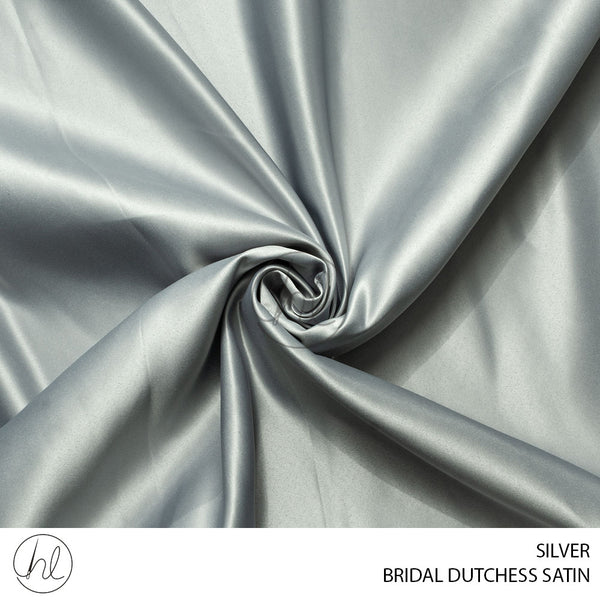 Bridal Dutchess Satin (781) Silver (150cm) Per M