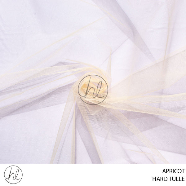 Hard Tulle (781) Apricot (150cm) Per M