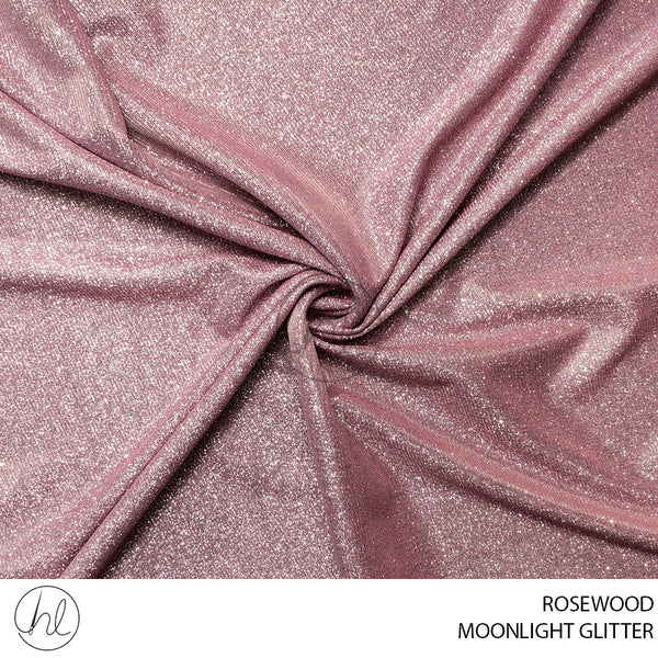 Moonlight Glitter (51) Rosewood (150cm) Per M