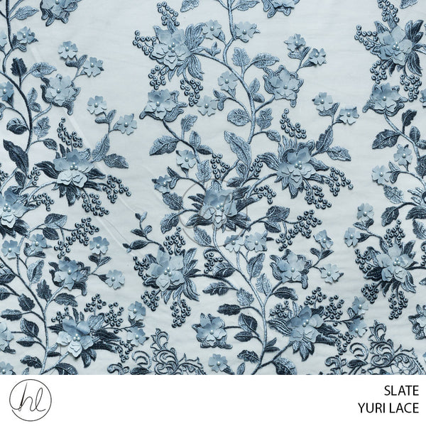 Yuri Lace (53) Slate (120cm) Per M