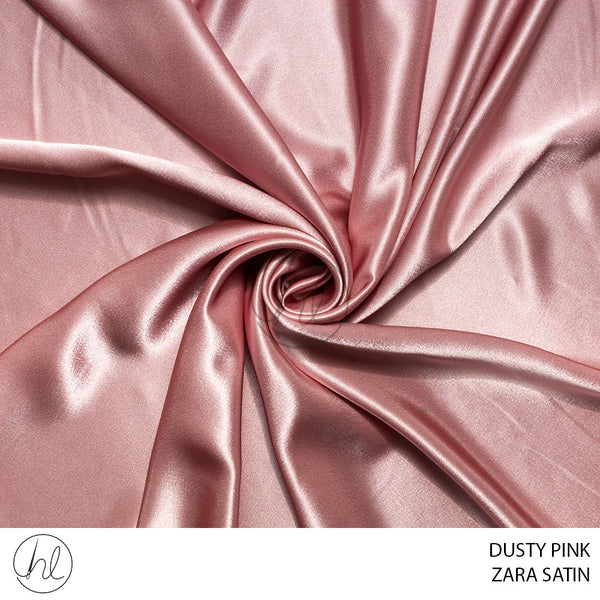 Zara satin (51) dusty pink (150cm) per m