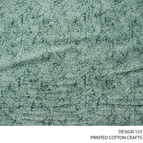 COTTON CRAFT DIGITAL FABRIC CELADON ROLL ROLL 001