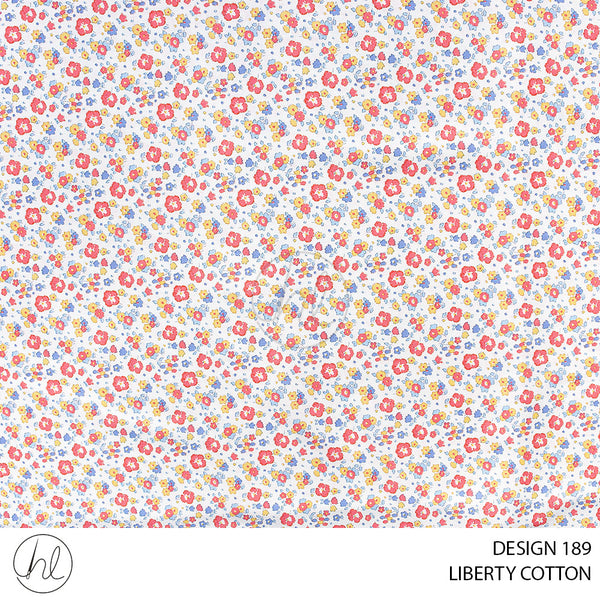 LIBERTY COTTON (51) MULTI (110CM) PER M