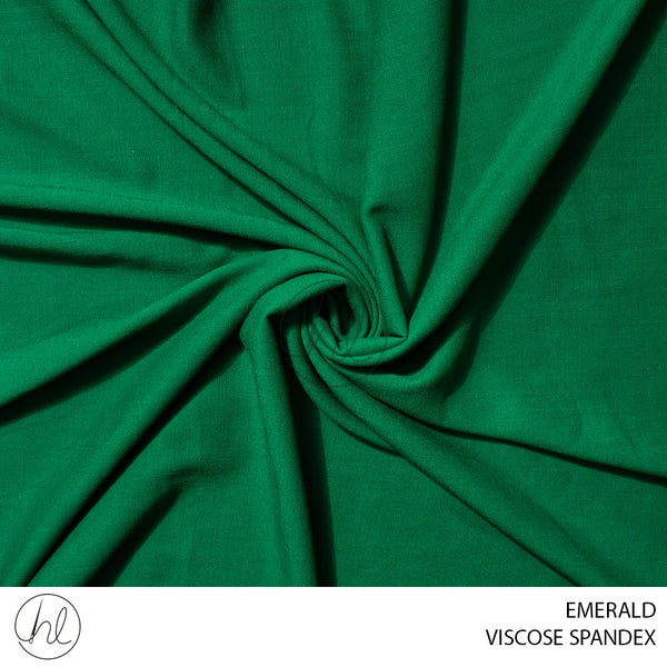 Spandex viscose (51) emerald (150cm) per m