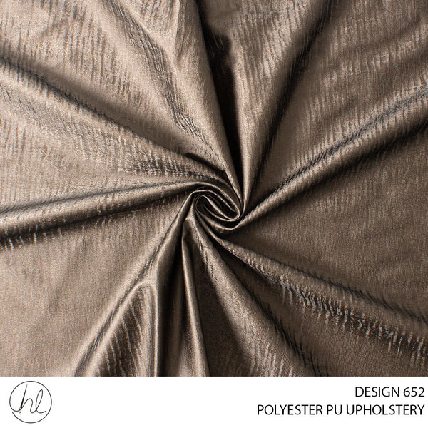 C/D Polyester Fabric PU (Brown)