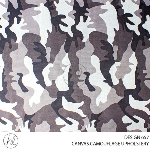 C/D Canvas Camouflage (Grey)