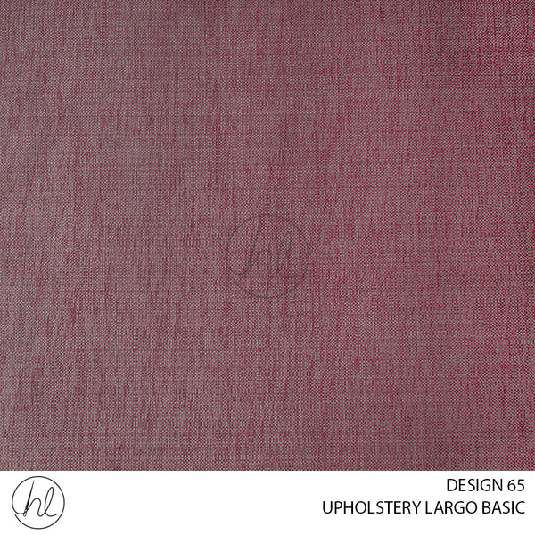 UPHOLSTERY LARGO BASIC 739 (DESIGN 65) (LIGHT RED) (140CM WIDE) PER M