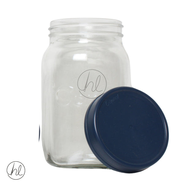 Jar Consol Coloured Lids 1lt