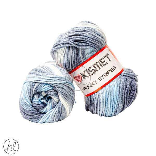 Funky stripes Dk  213	(100G)	(Den/Blue)