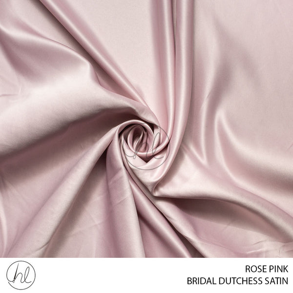 Bridal Dutchess Satin (55) Rose Pink (150cm) Per M