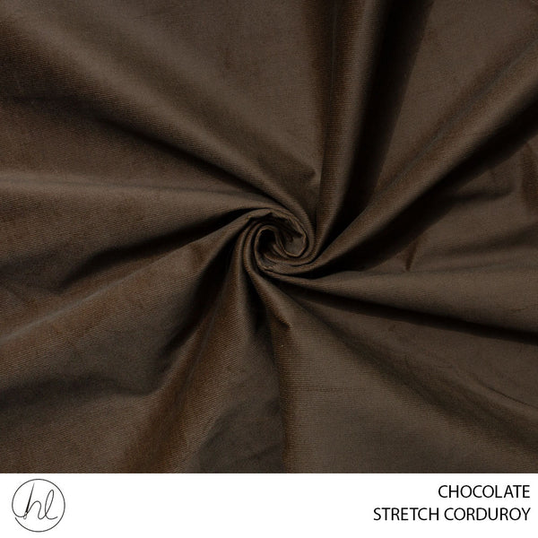 STRETCH CORDUROY (51) CHOCOLATE (150CM) PER M