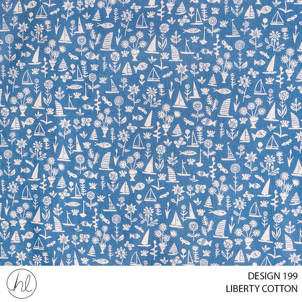 LIBERTY COTTON (51) MULTI (110CM) PER M