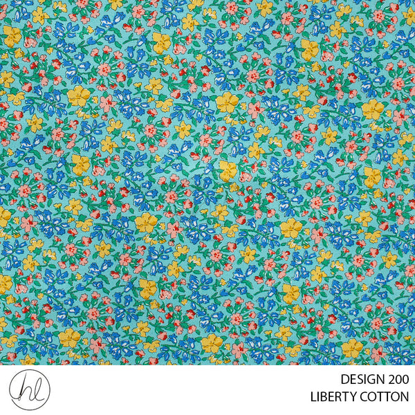 LIBERTY COTTON (51) MULTI (110CM) PER M