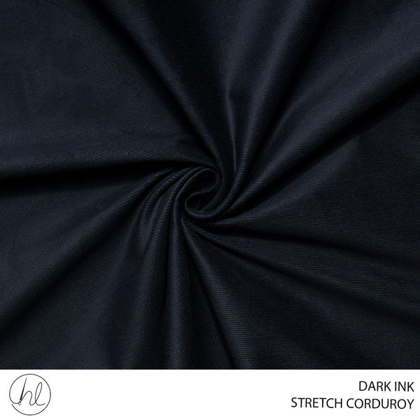 STRETCH CORDUROY (51) DARK INK (150CM) PER M