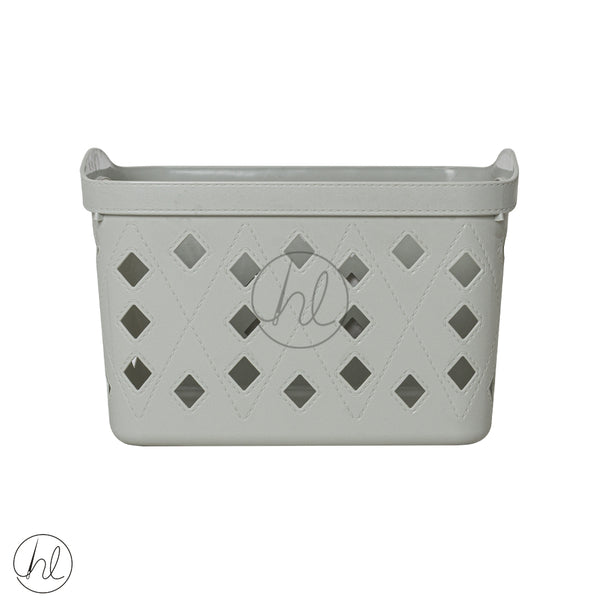 BASKET STORAGE WITH HANDLE 550 (GREY) ABY-4909