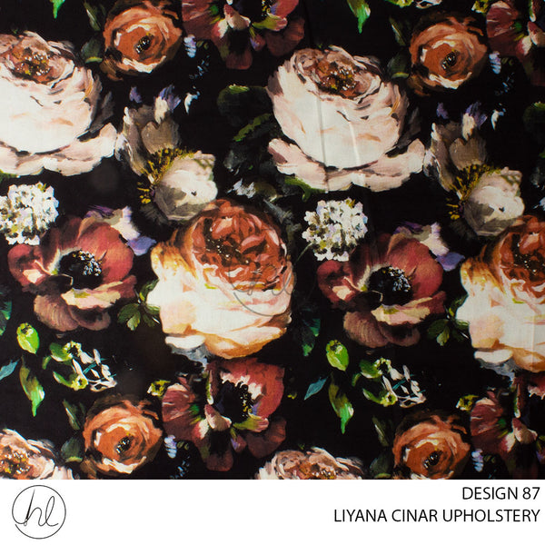 C/D Upholstery Liyana Cinar Ba (Black)