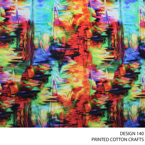 COTTON CRAFT DIGITAL FABRIC MULTI ROLL ROLL 004