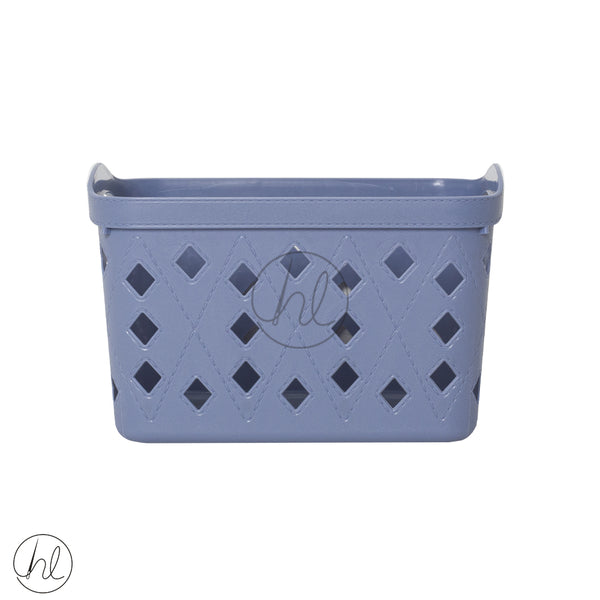 BASKET STORAGE WITH HANDLE 550 (BLUE) ABY-4908