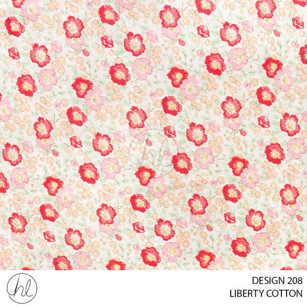 LIBERTY COTTON (51) MULTI (110CM) PER M