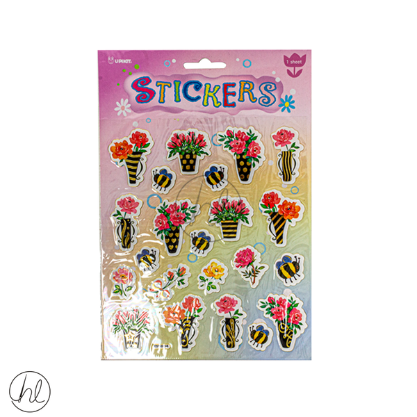 STICKERS FLOWERS & BEES