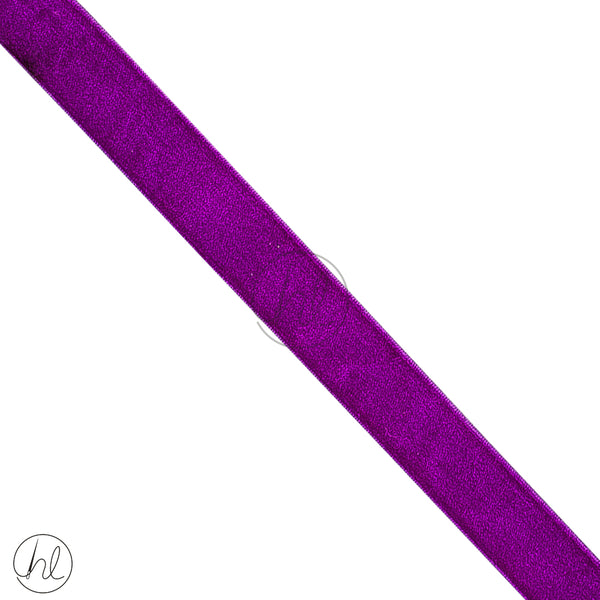 Ribbon Velvet (25mm)	(Violet)