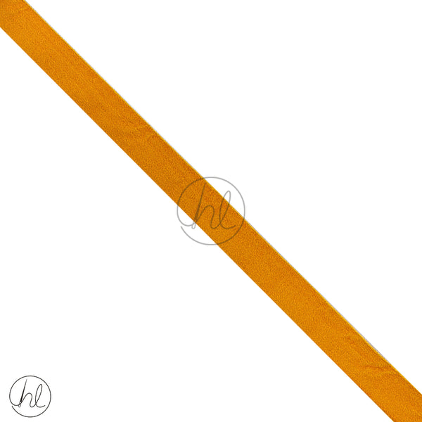 Ribbon Velvet  (25mm)	(Yellow)