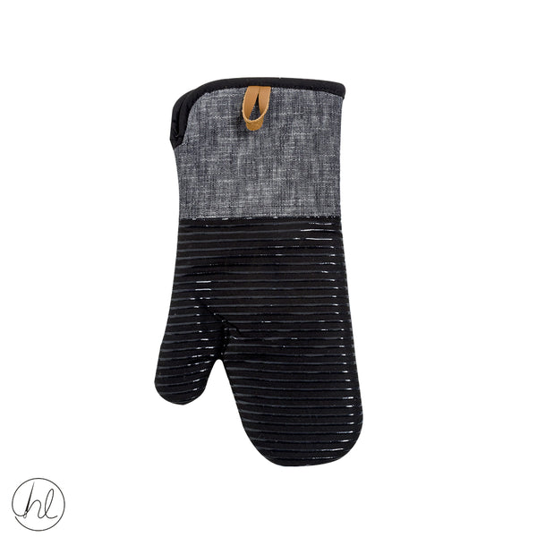 OVEN GLOVE	 (BLACK AND GREY) 550 ABY-4671