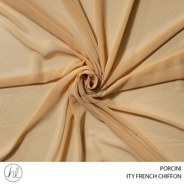 ITY FRENCH CHIFFON (51) PORCINI (150CM) PER M