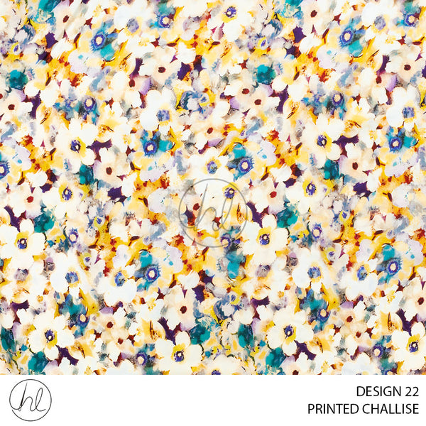 Challis Printed 150cm 101187