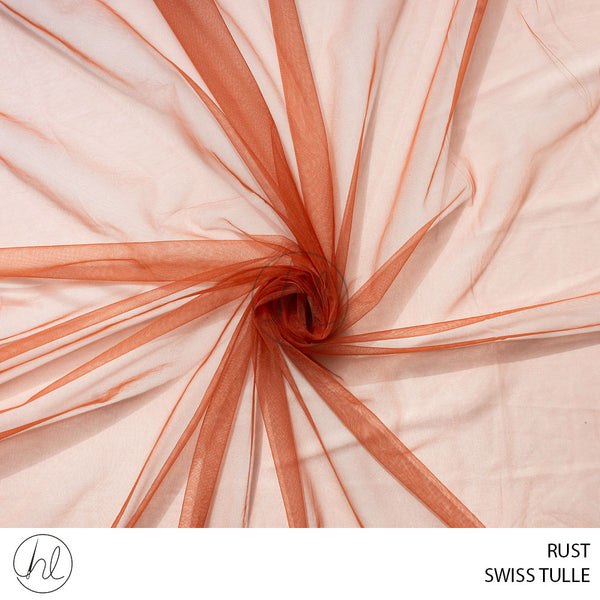 Swiss Tulle (53) Rust (3M)  Per M