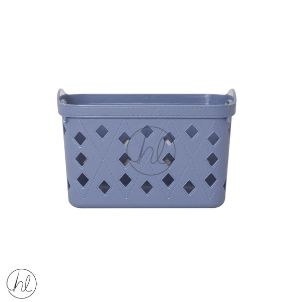 BASKET STORAGE WITH HANDLE  550 (BLUE) ABY-4907