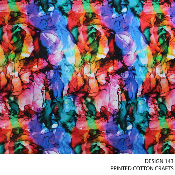 COTTON CRAFT DIGITAL FABRIC MULTI ROLL ROLL 005