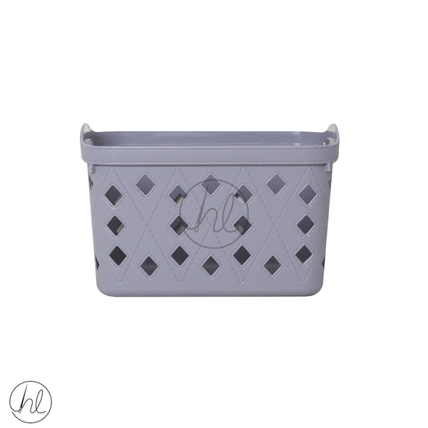 BASKET STORAGE WITH HANDLE  550 (LIIGHT PURPLE) ABY-4907