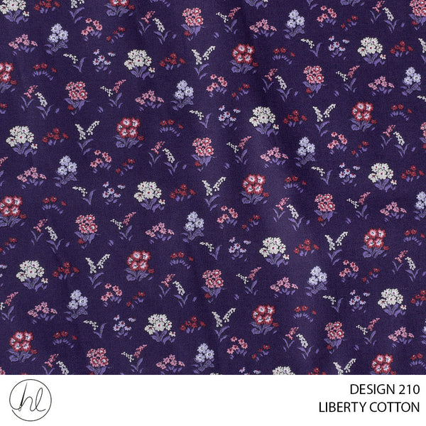 LIBERTY COTTON (51) MULTI (110CM) PER M