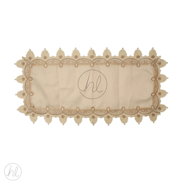 DOILY RUNNER  BEIGE/CREAM 45X90 FREE