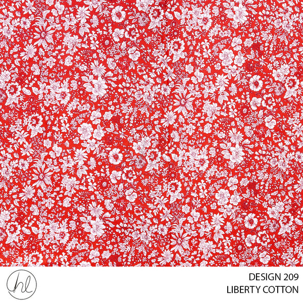 LIBERTY COTTON (51) MULTI (110CM) PER M