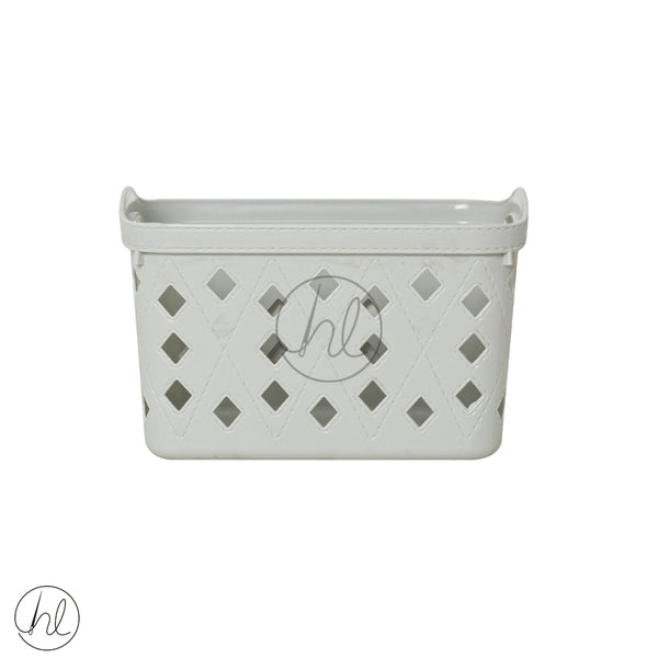 BASKET STORAGE WITH HANDLE  550 (GREY) ABY-4907