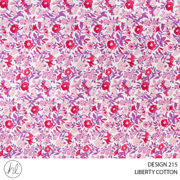 LIBERTY COTTON (51) MULTI (110CM) PER M