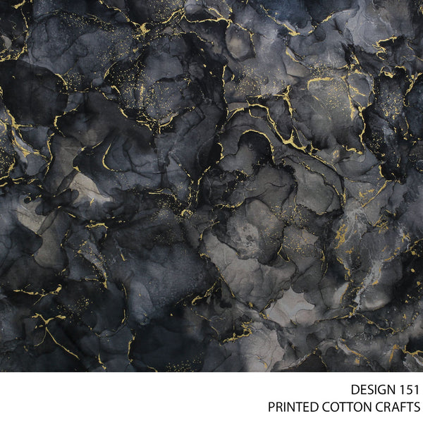 COTTON CRAFT DIGITAL FABRIC GREY ROLL ROLL 006