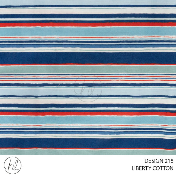 LIBERTY COTTON (51) MULTI (110CM) PER M