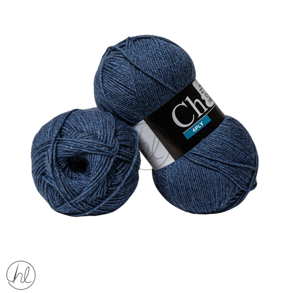 Charity 4Ply  100G Denim  Free