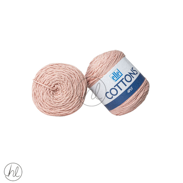 Elle Cottons 4ply 50g Blush  Free