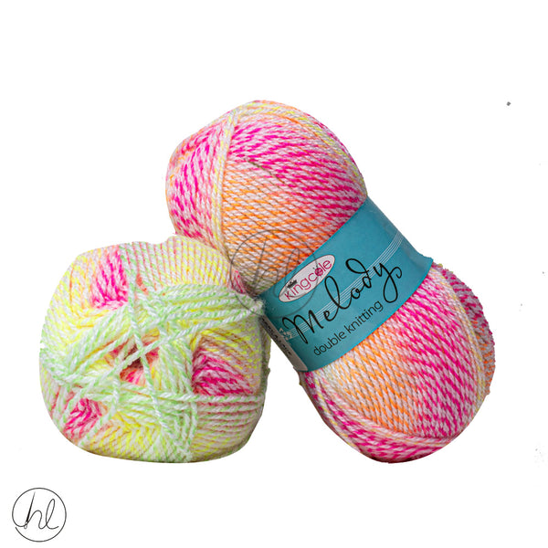 King Cole Melody DK	(100G) (Fruit Salad)