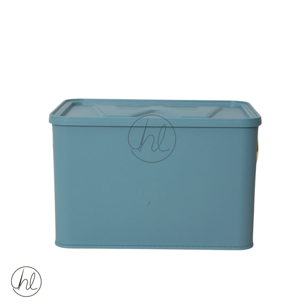 Storage Box w Lid- W 550 Blue