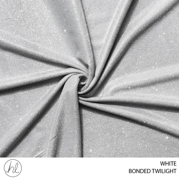 BONDED TWILIGHT (53) WHITE (150CM) PER M