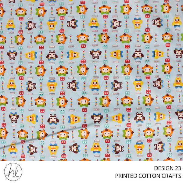 COTTON CRAFT CUTE BEARS BABY BLUE ROLL ROLL 001