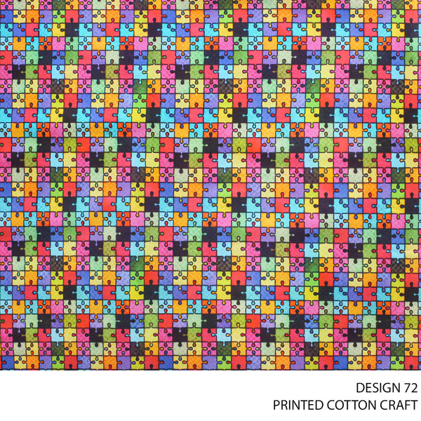 COTTON CRAFT DIGITAL FABRIC MULTI ROLL ROLL 001