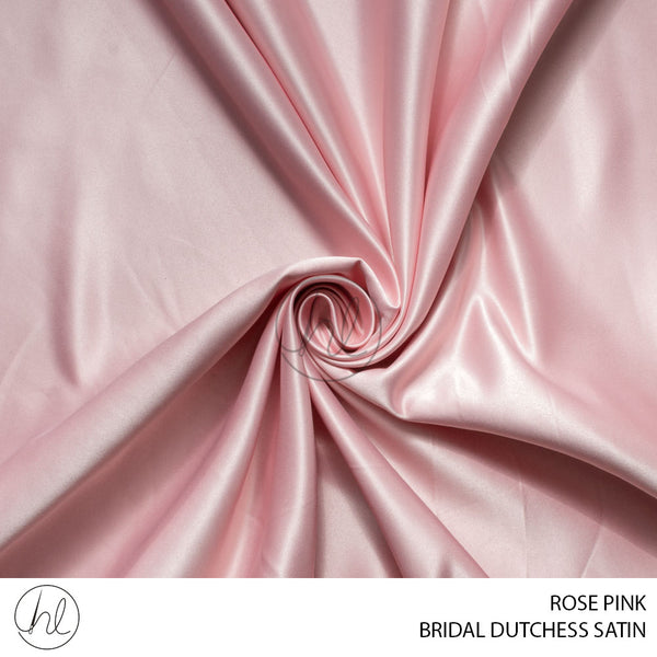 Bridal Dutchess Satin (781) Rose Pink (150cm) Per M