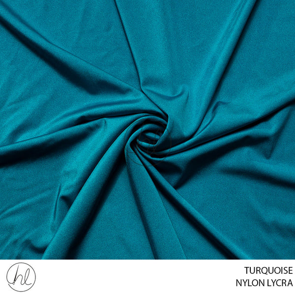Nylon Lycra (275) Turquoise (150cm) Per M