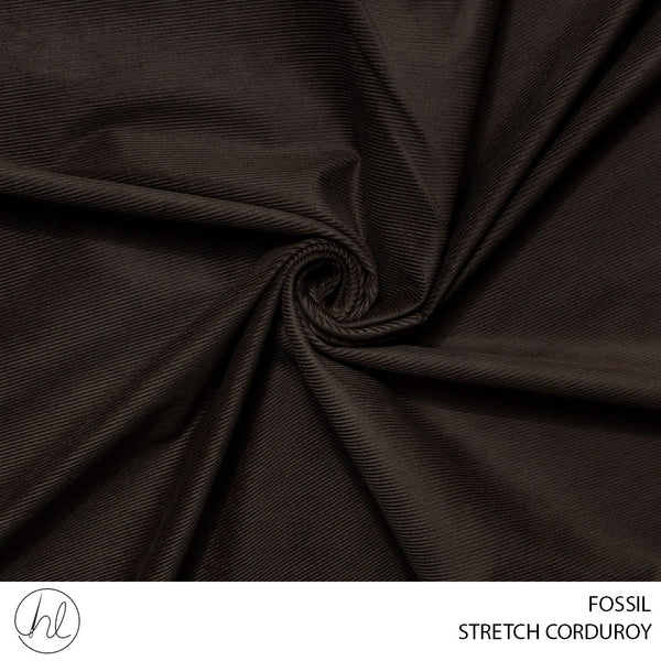 STRETCH CORDUROY (51) FOSSIL (150CM) PER M